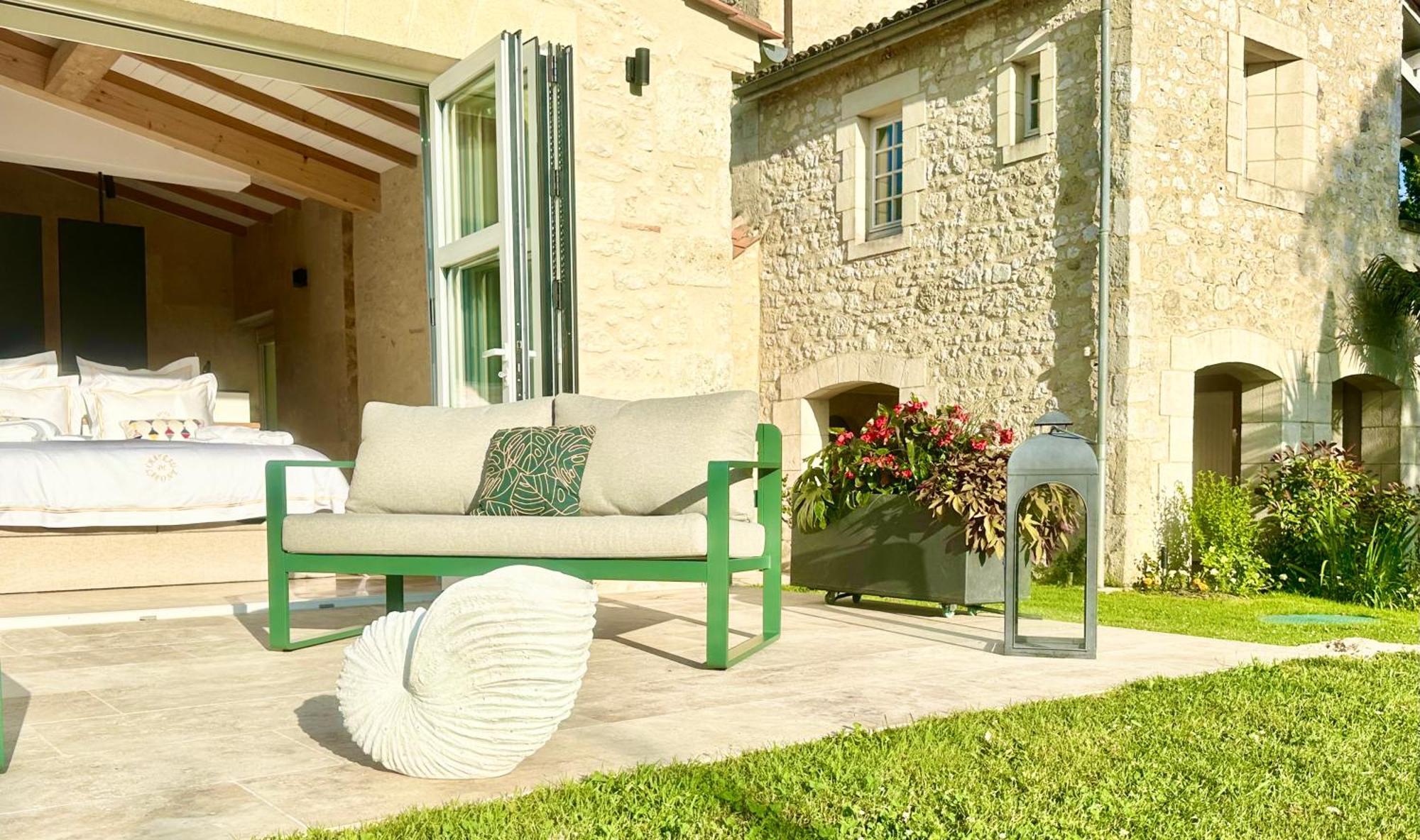 Chateau De Lafont Suites Saint-Vivien  Exteriör bild