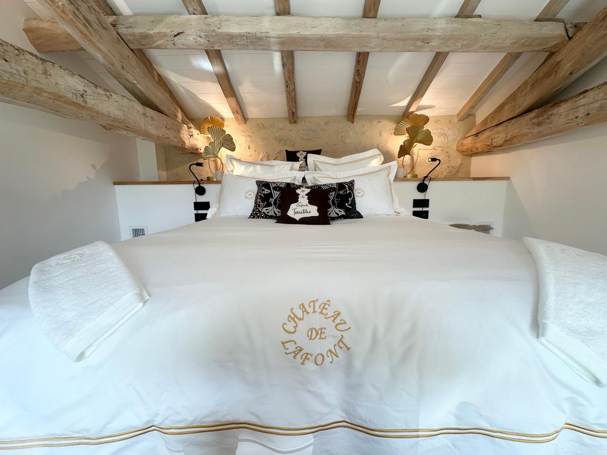 Chateau De Lafont Suites Saint-Vivien  Exteriör bild